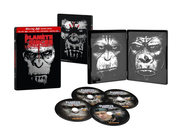 FuturePak de "Dawn of the Planet of the Apes" anunciado también en Francia.