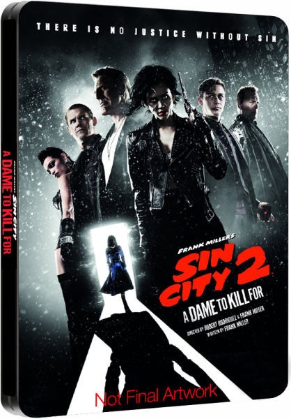 "Sin City: A Dame To Kill For" - Steelbook exclusivo de zavvi anunciado para diciembre.