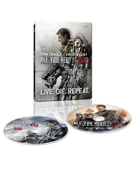 Steelbook de "All You Need Is Kill" (Edge Of Tomorrow) anunciado en Japón.