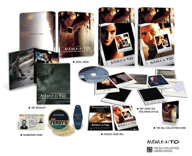 "Memento" - Steelbook exclusivo de Kimchidvd nº15 (Corea)