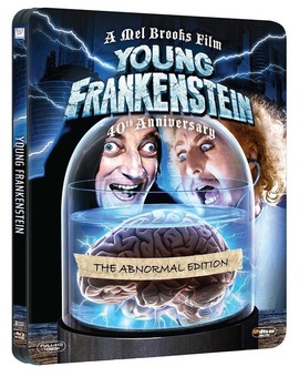 "Young Frankenstein" - Steelbook exclusivo anunciado en Italia.