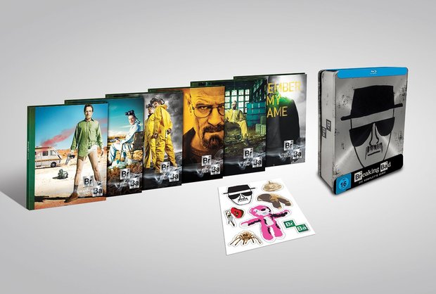 También en exclusiva la edición metálica de "Breaking Bad" en Alemania.