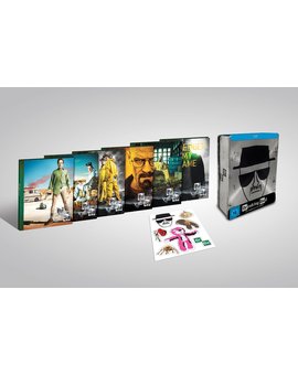 También en exclusiva la edición metálica de "Breaking Bad" en Alemania.