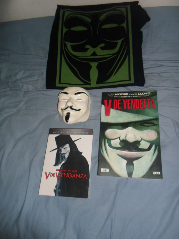 Coleccion V de vendetta