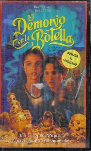 EL DEMONIO EN LA BOTELLA Alguien tiene , vio o conoce esta pelicula? yo la tengo en vhs y la vi hace mucho tiempo , creo que no fue editada en dvd y mucho menos en br.