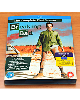 Breaking Bad, 1ª Temporada. Edición UK en Castellano.