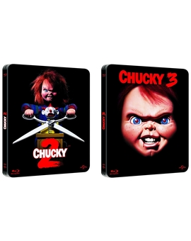 Steelbooks Muñeco Diabolico 2 y 3