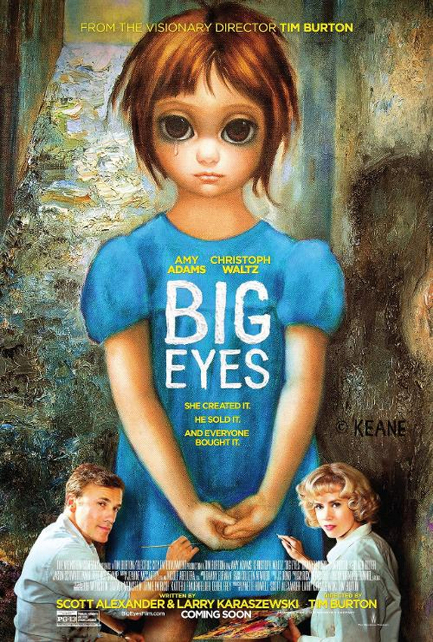 Poster de "Big Eyes" de Tim Burton