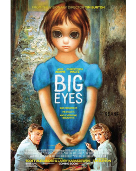 Poster de "Big Eyes" de Tim Burton