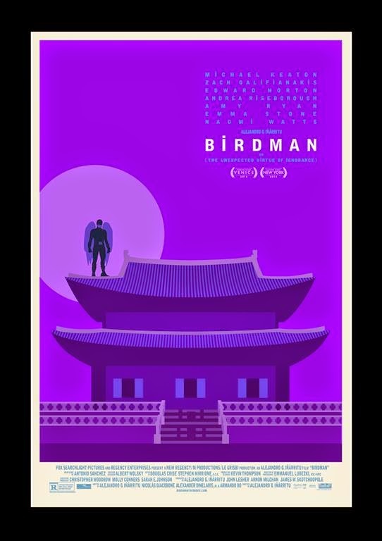 Poster Birdman (Corea)