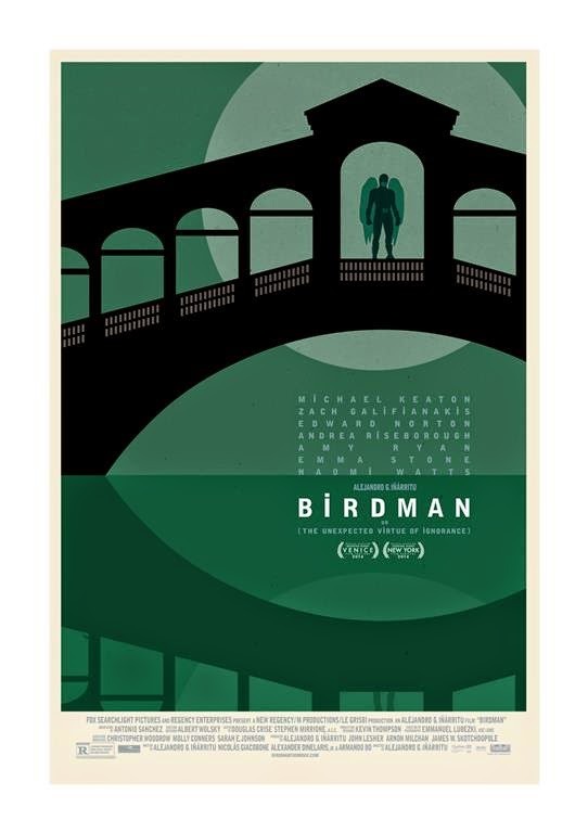 Poster Birdman (Venecia)