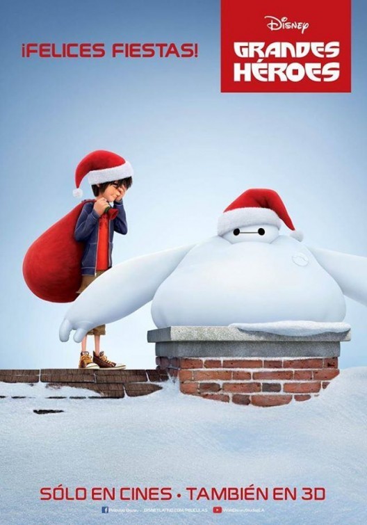 Big Hero 6 - Poster Navideño (Latinoamerica)