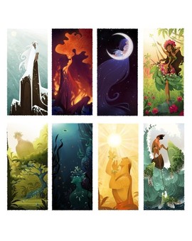 Arte conceptual de Moana (2016) por Brittney Lee