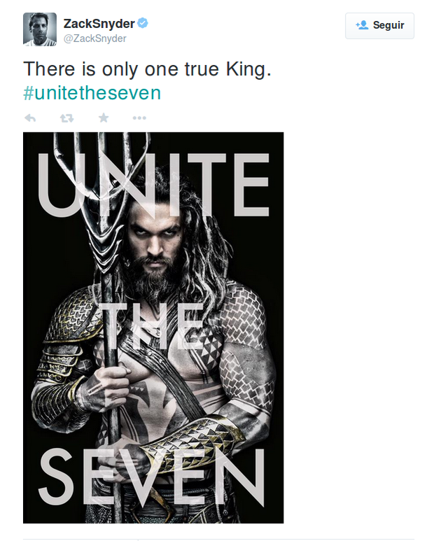 Zack Snyder desvela a Aquaman