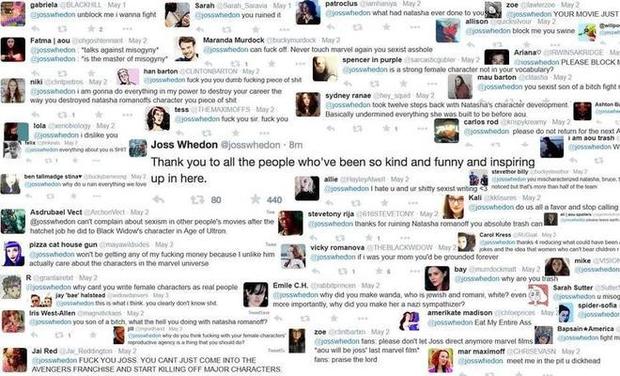 Avengers Age of Ultron: Joss Whedon abandona twitter tras polemica