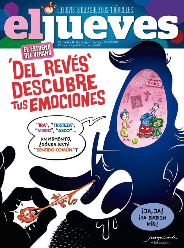 Parodia de Inside Out, y no la vi venir 