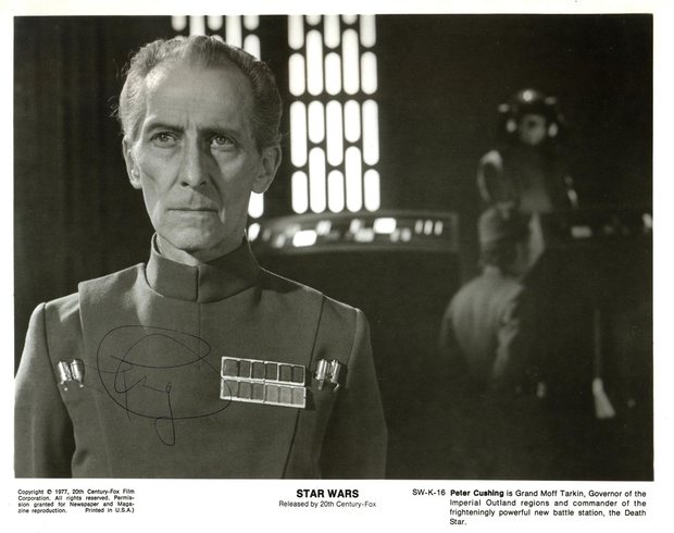 Peter Cushing sera recreado en CGI para Star Wars Rogue One