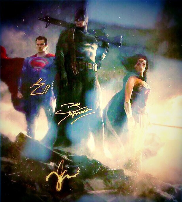 Concept Art firmado de Batman V Superman