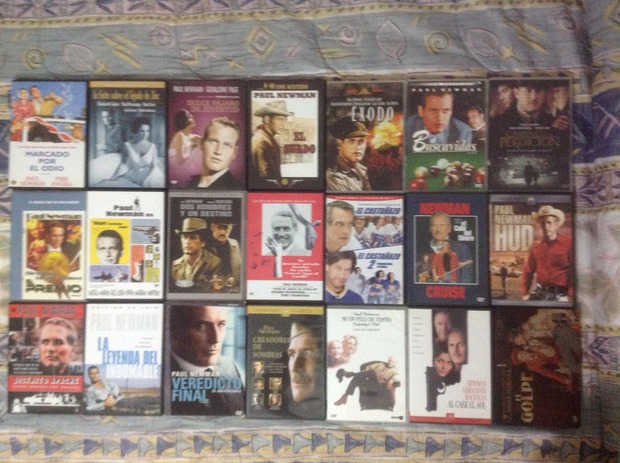 Paul Newman, para mi el mas grande. Mi humilde colección 