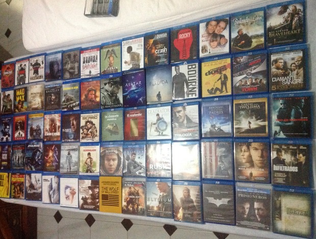 Mi coleccion a día de hoy. Solo blu ray
