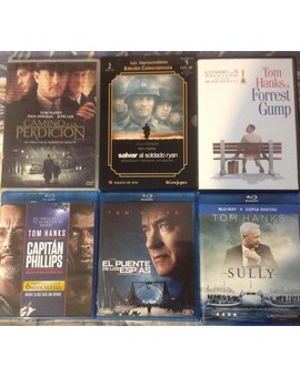 Mi coleccion Tom Hanks. ¿Cuál sería vuestra calificación?