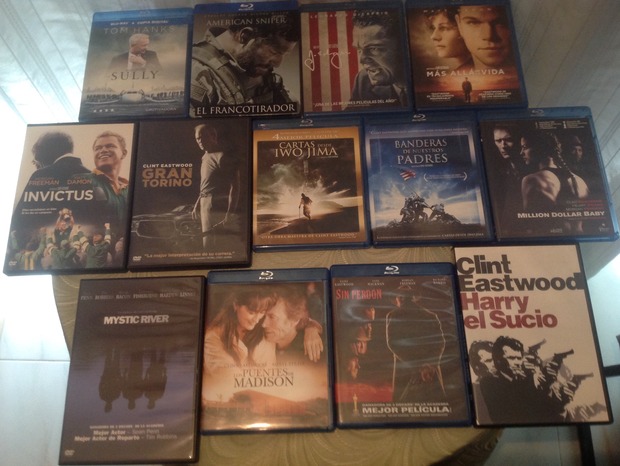 Mi coleccion Clint Eastwood