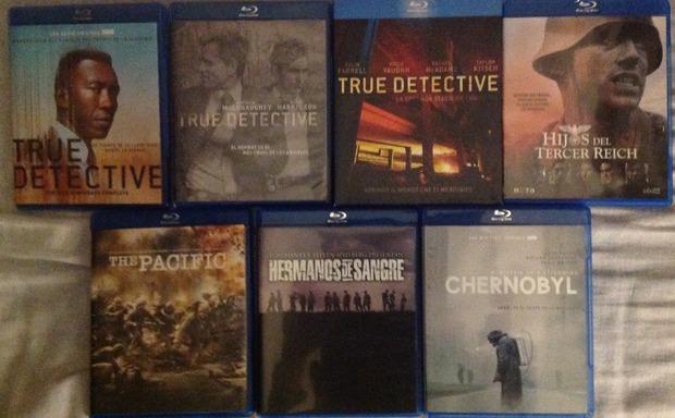 La series de mi colección. ¿Cuál miniserie me recomendáis que no sea ninguna de estas, gracias?