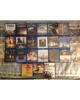 Tras lo de hoy. Mi colección de Clint actualizada. Ojalá haga más películas.