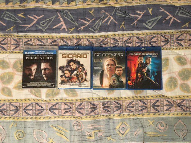 Mi colección Denis Villeneuve. Que nota le dais a estas pelis. Que opináis de este director?