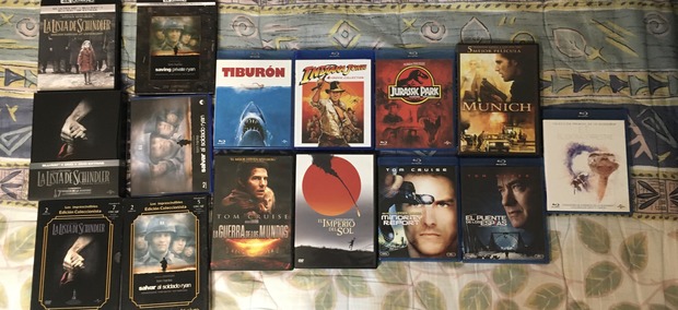 Mi colección de Steven Spielberg. ?¿Cual creéis que es su obra más infravalorada?