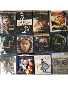 Mi colección Ridley Scott. Cuales son vuestro top 5 de este director?