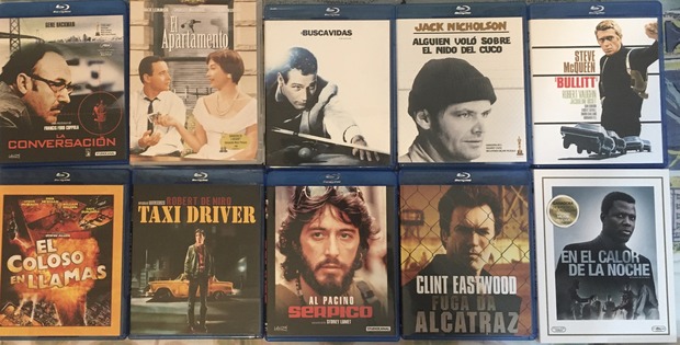 Limpiado mi colección, este año nada en Black Friday.Estas son las pelis que me apetecen revisionar