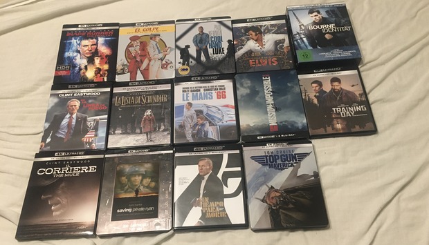 Mi pequeña colección 4K. ¿Cuantas de estas tenéis en vuestra colección?