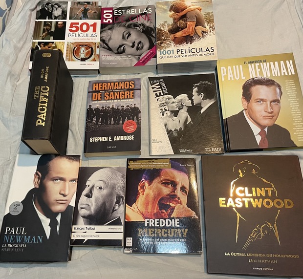 Mis libros de cine con alguna licencia.