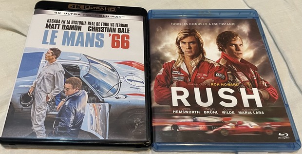 Os parece mejor F1 que estas dos . Yo aún solo vi y tengo las dos de la imagen