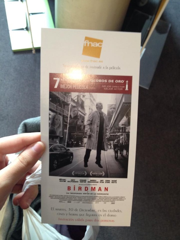 Al final, Unbroken no será la última película que veré en el cine en 2014. Último preestreno del año. 