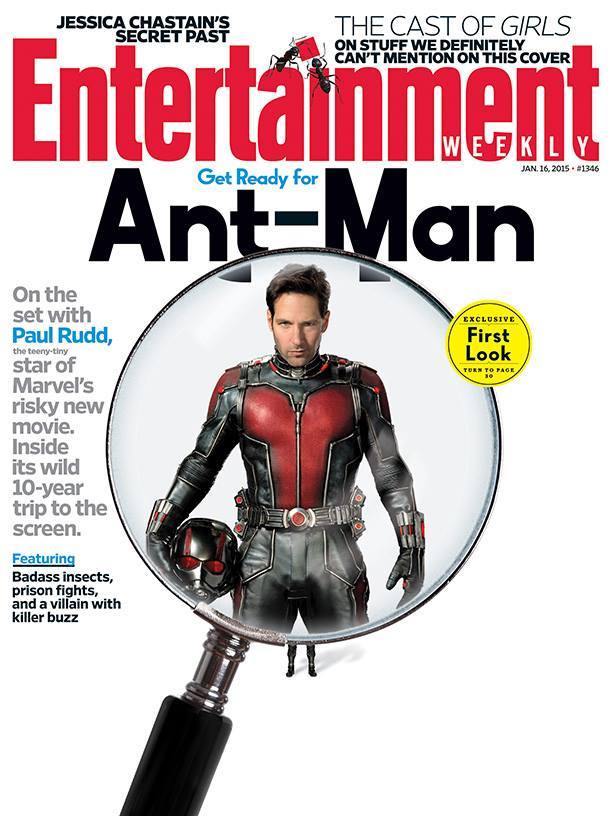 Ant-Man en la portada de EW