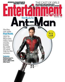 Ant-Man en la portada de EW