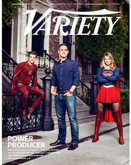 'The Flash' y 'Supergirl' comparten la portada de Variety