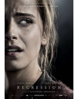 Póster exclusivo de Emma Watson en Regression