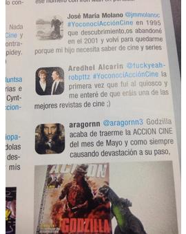 Yo en el nuevo número de ACCION :)