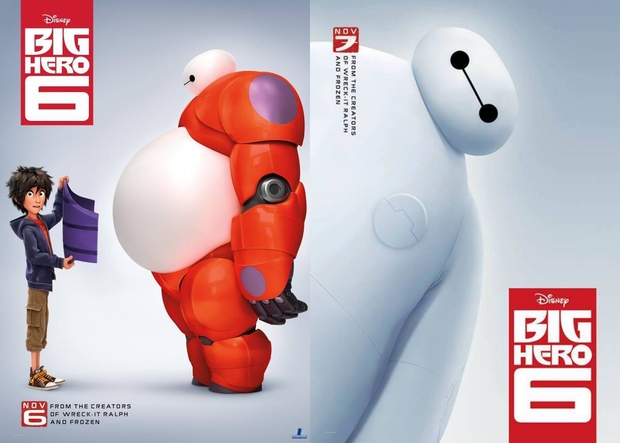 2 pósters nuevos de 'Big Hero 6'