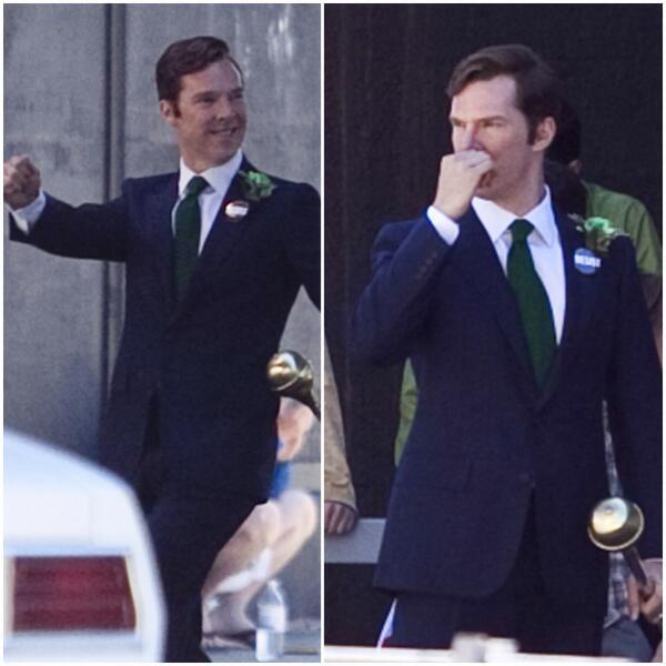 Primeras fotos de Benedict (Cumberbatch) grabando Black Mass