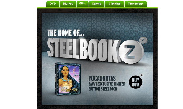 Ya se puede reservar el steel de Pocahontas en Zavvi