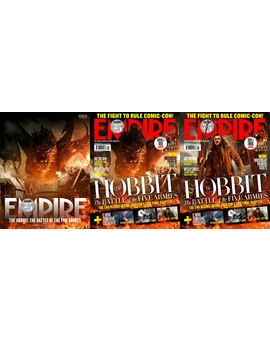 Portadas de El Hobbit: La Batalla de los Cinco Ejércitos para EMPIRE Magazine