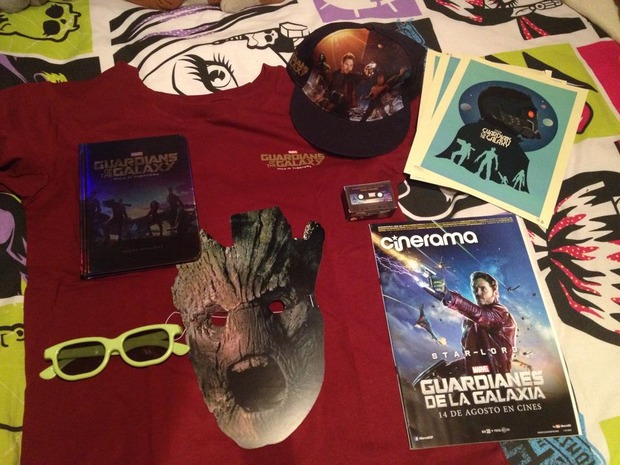 Regalos Marvel + mi opinión sobre Guardianes de la Galaxia