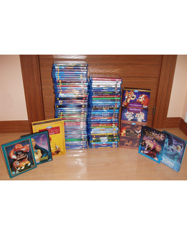 Y mis Blu-ray's de Disney :)