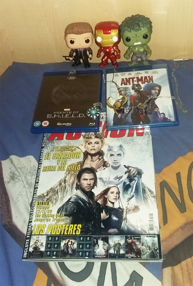 Últimas compras MCU-ianas + la Acción Cine de Abril... (22/03/2016)