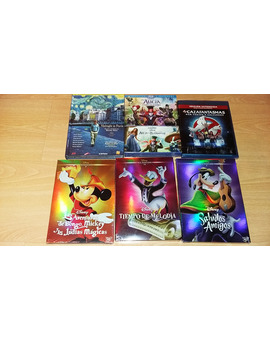 Primer asalto al 3x2... Y ya tengo todos los clásicos Disney! :D (07/01/2017)