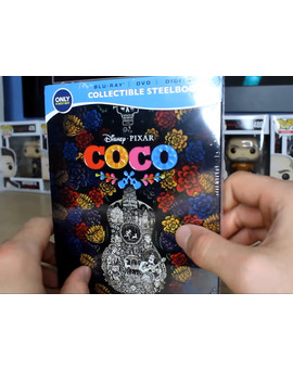 Unboxing del steelbook de Coco